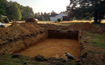 Space digged for installation - Septic Systems in Bridgeton, NJ