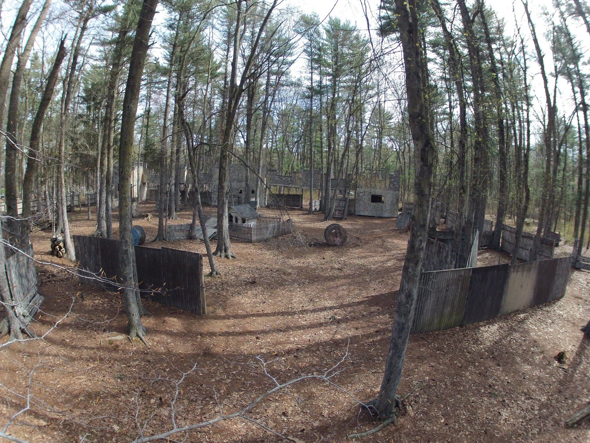 The Wall Paintball Field P&L Paintball Park