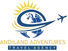 A logo for wheeling around the globe travels