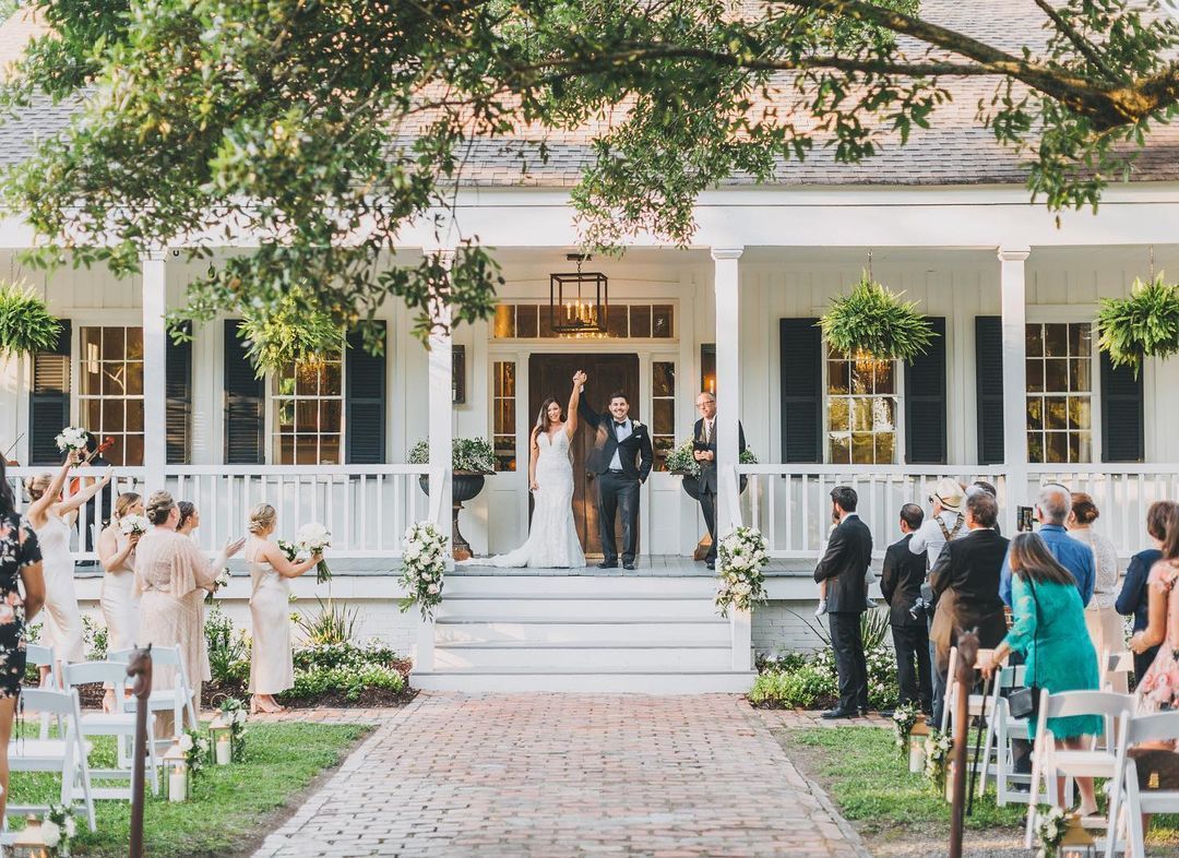 Outdoor Wedding Porch