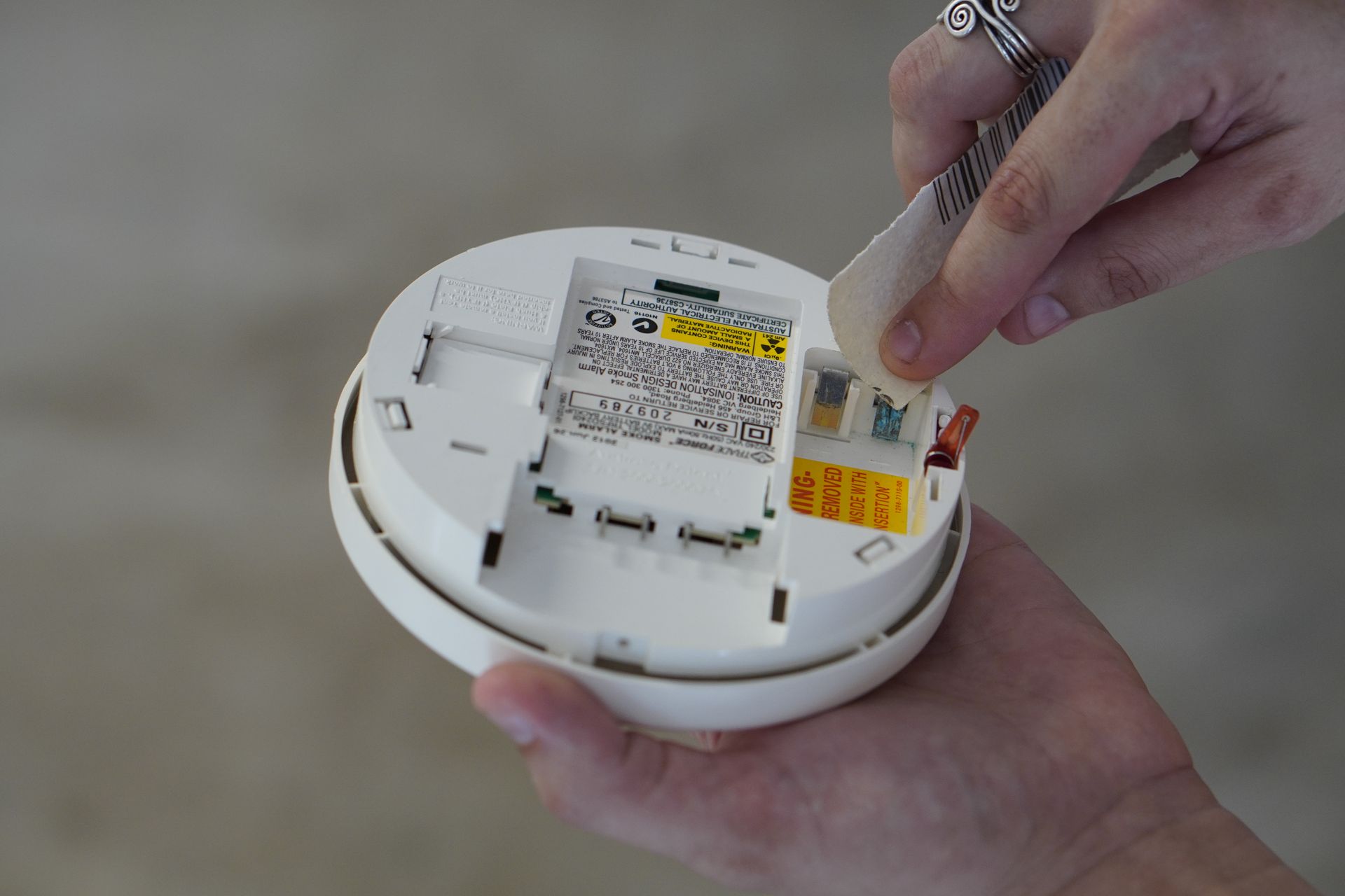 Smoke Alarm Ensures Peaceful Safe Nights