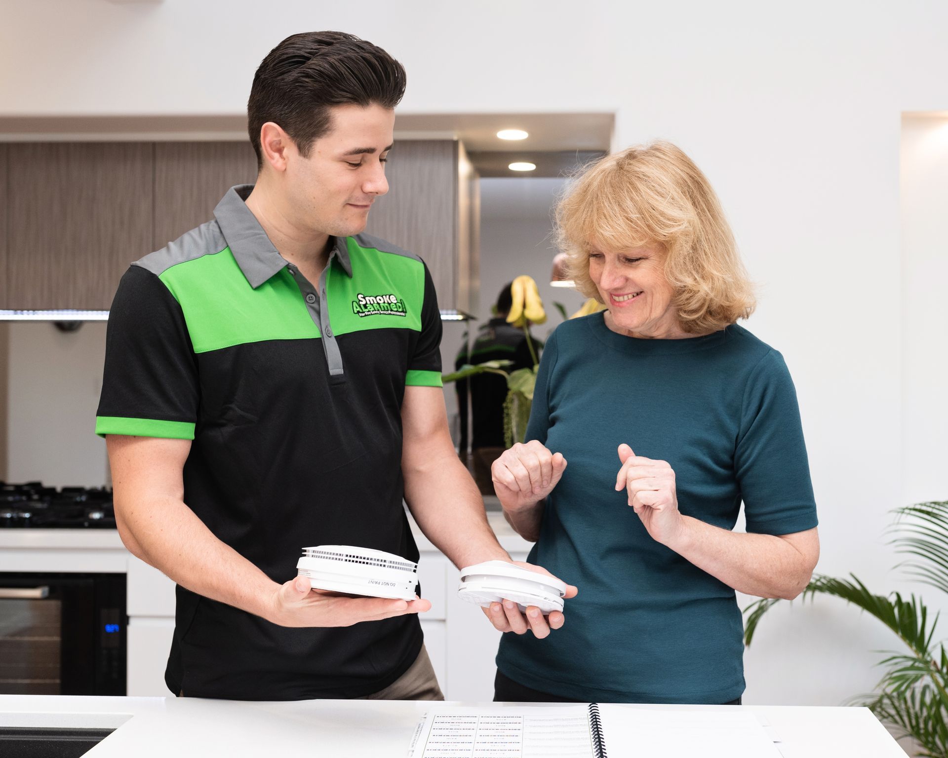 Full smoke alarm inspection carried out by Smoke Alarmed on the Sunshine Coast