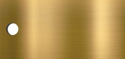 Polished Brass — Buckeye Custom Glass — Canal Winchester, OH