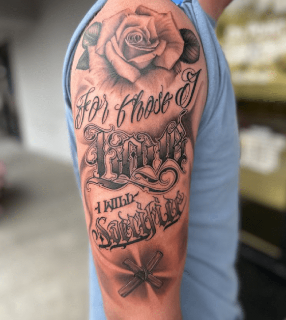 Rip lettering tattoos - Bronctattooaus.com