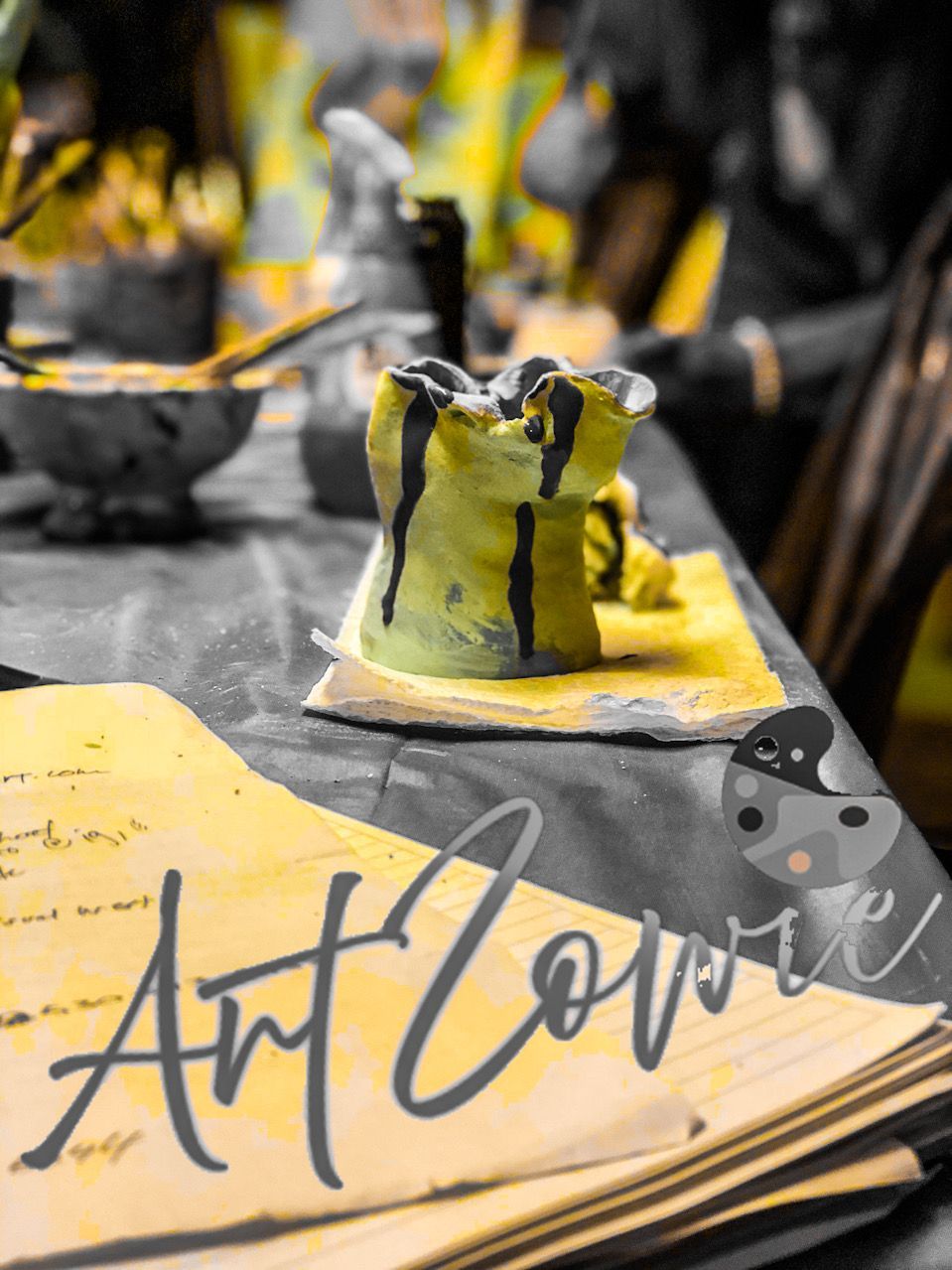 A collage of pictures of a teddy bear , a candle , and a bird.