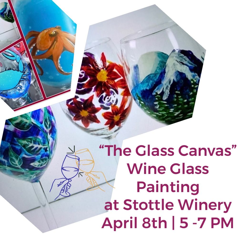 Painted Wine Glasses