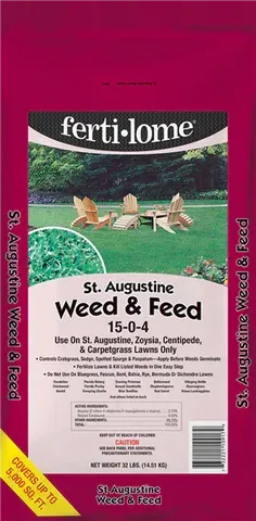 St. Augustine Weed & Feed 32 lbs. Bag