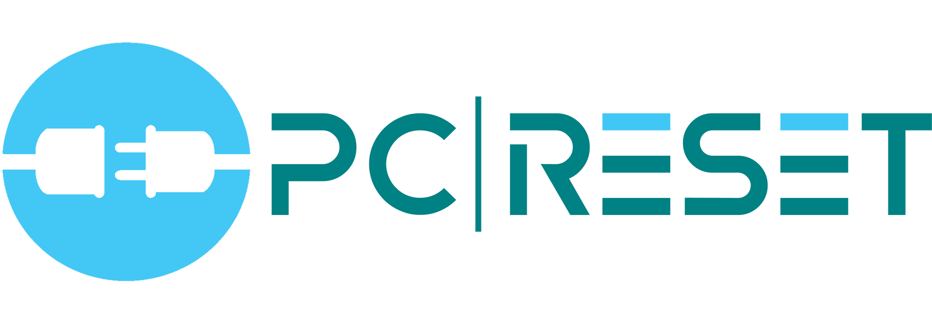een logo voor een bedrijf genaamd pc reset