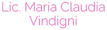 Lic. María Claudia Vindigni logo