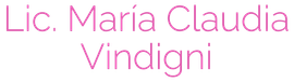 Lic. María Claudia Vindigni logo