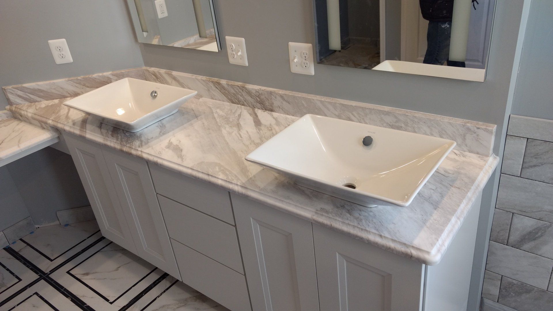 Bathroom renovation in Swan Point