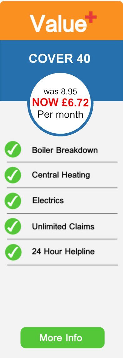 Value+ 40 - Boiler, Heating and Electrical cover