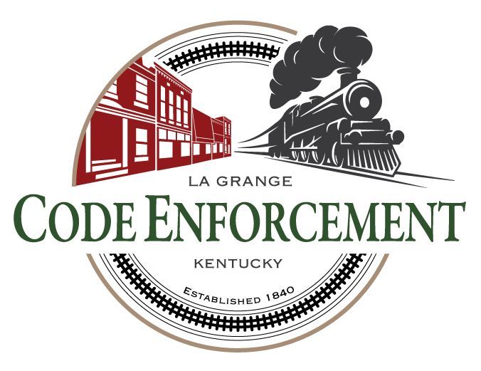 A logo for la grange code enforcement kentucky