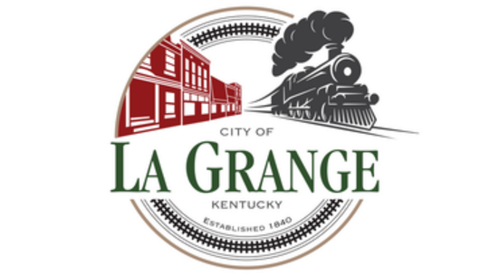 A logo for the city of la grange kentucky