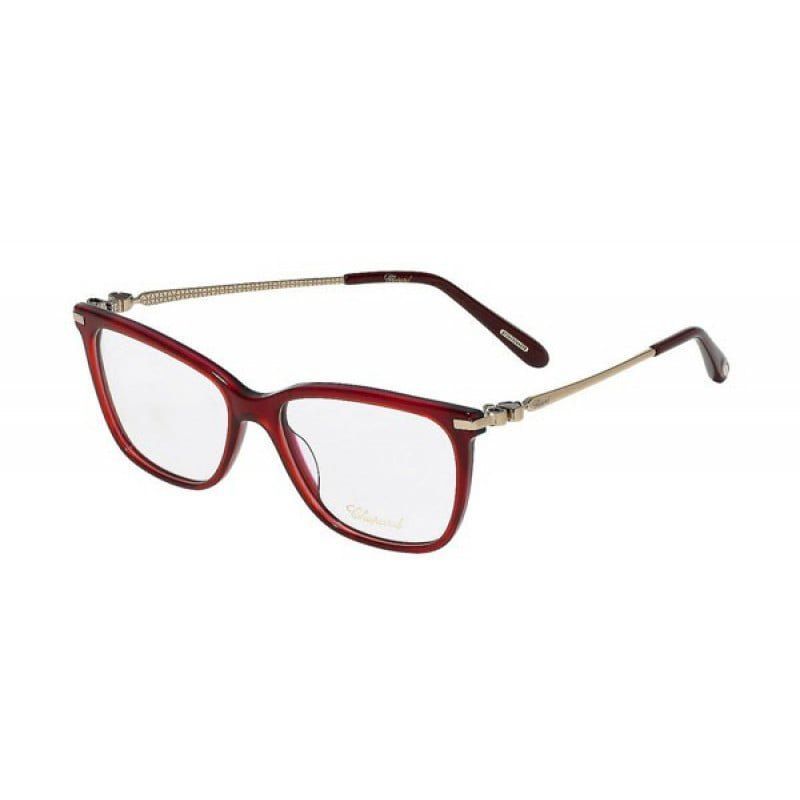 Red Eyeglasses With Gold Arms — Russell Cooper Optometrist In Rockhampton QLD