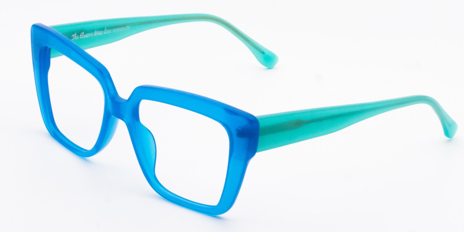 The Runway Aqua and Mint Side