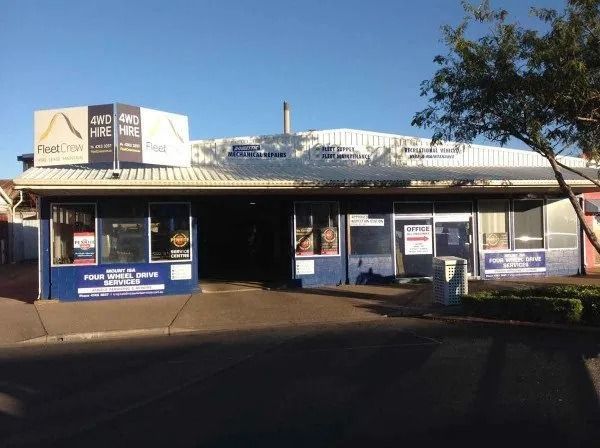 A Blue-fronted Shop With