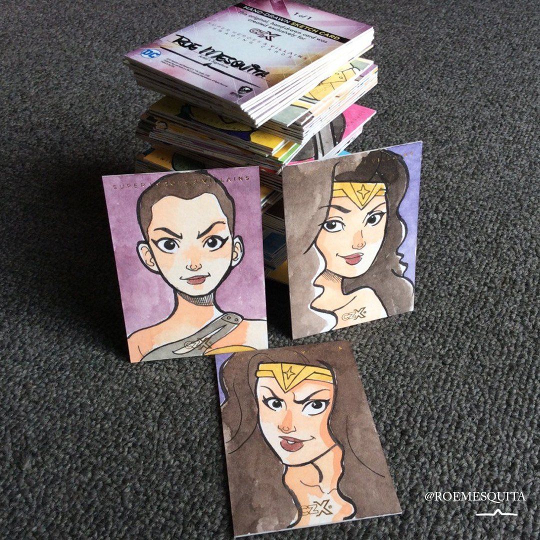 Wonder Woman CZX Cards