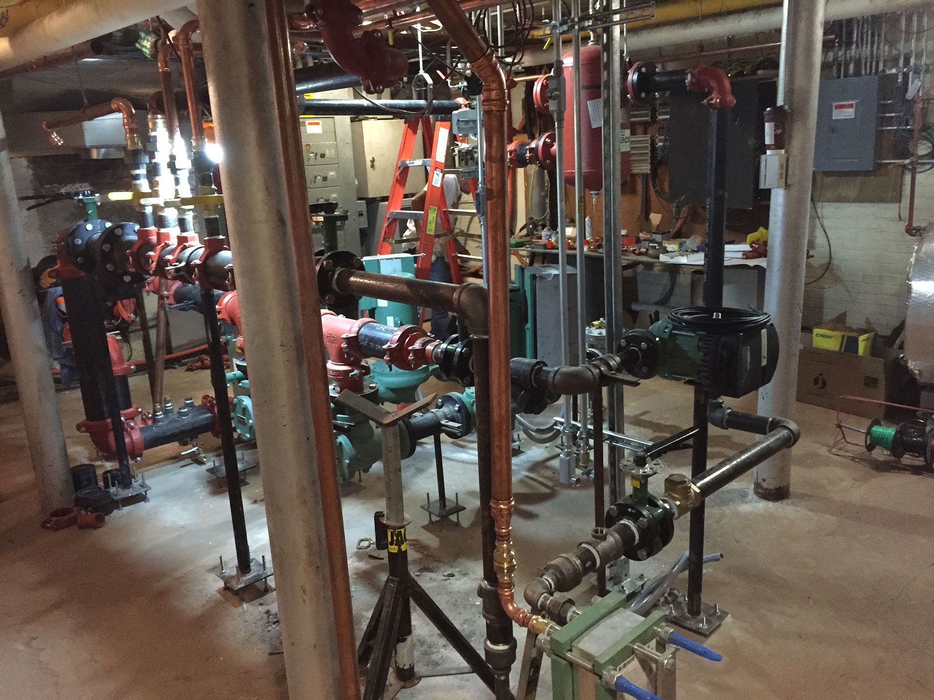 Commercial mechanical room 1