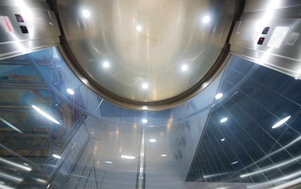 tetto ascensore moderno