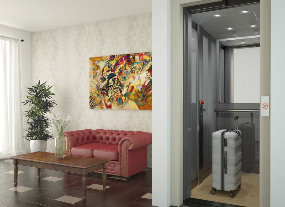 ascensore di un albergo