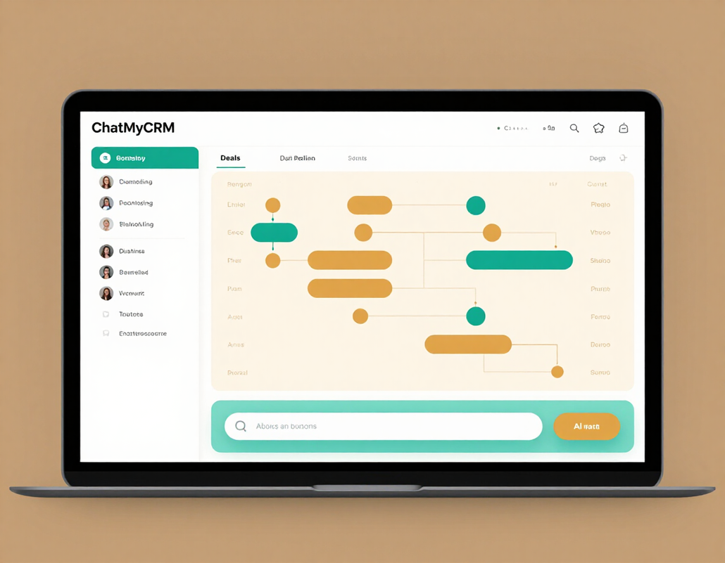 ChatMyCRM dashboard interface