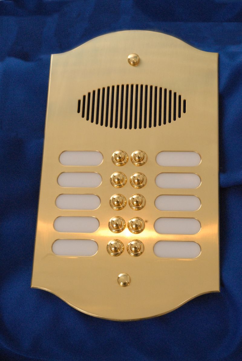 pulsantiera citofono doppia dettaglio