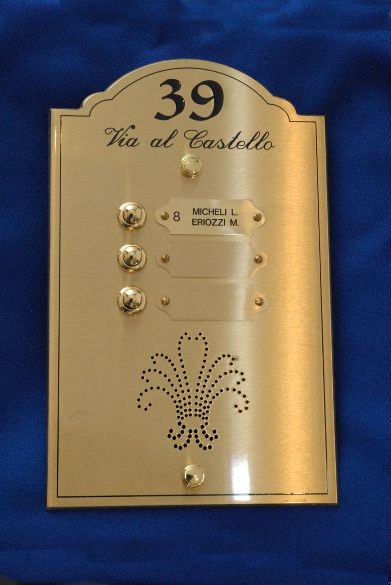 pulsantiera elegante