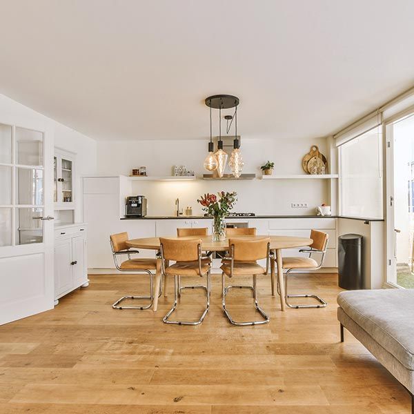 Home Interior with Parquet Floor — Wentzville, MO — Flooring Correct