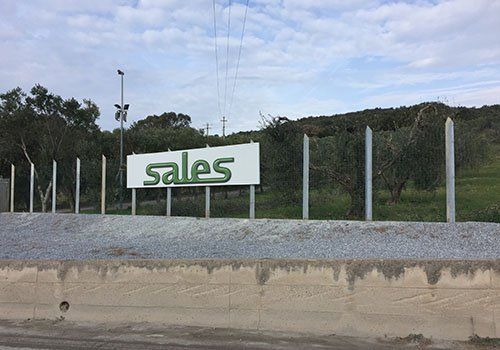 striscione pubblicitario