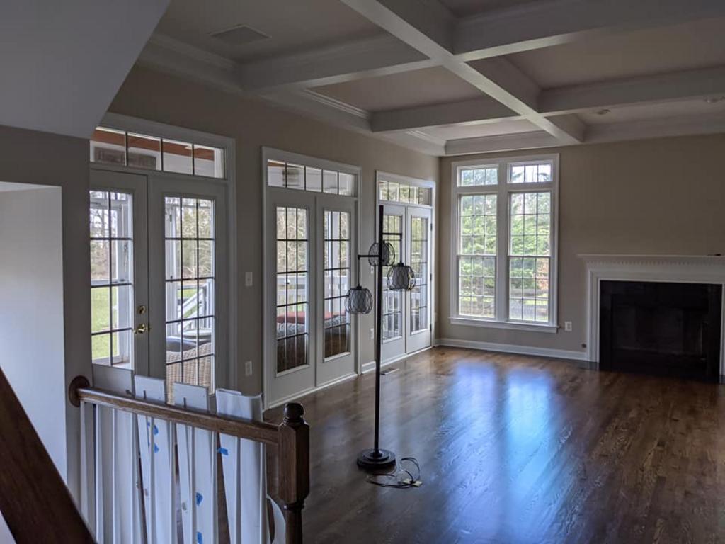 Home With Vinyl Window