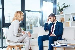Stress Young Man in Business Attire – Anchorage, AK – Counseling Solutions of Alaksa LLC