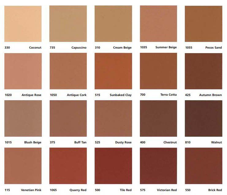 Concrete color chart 2