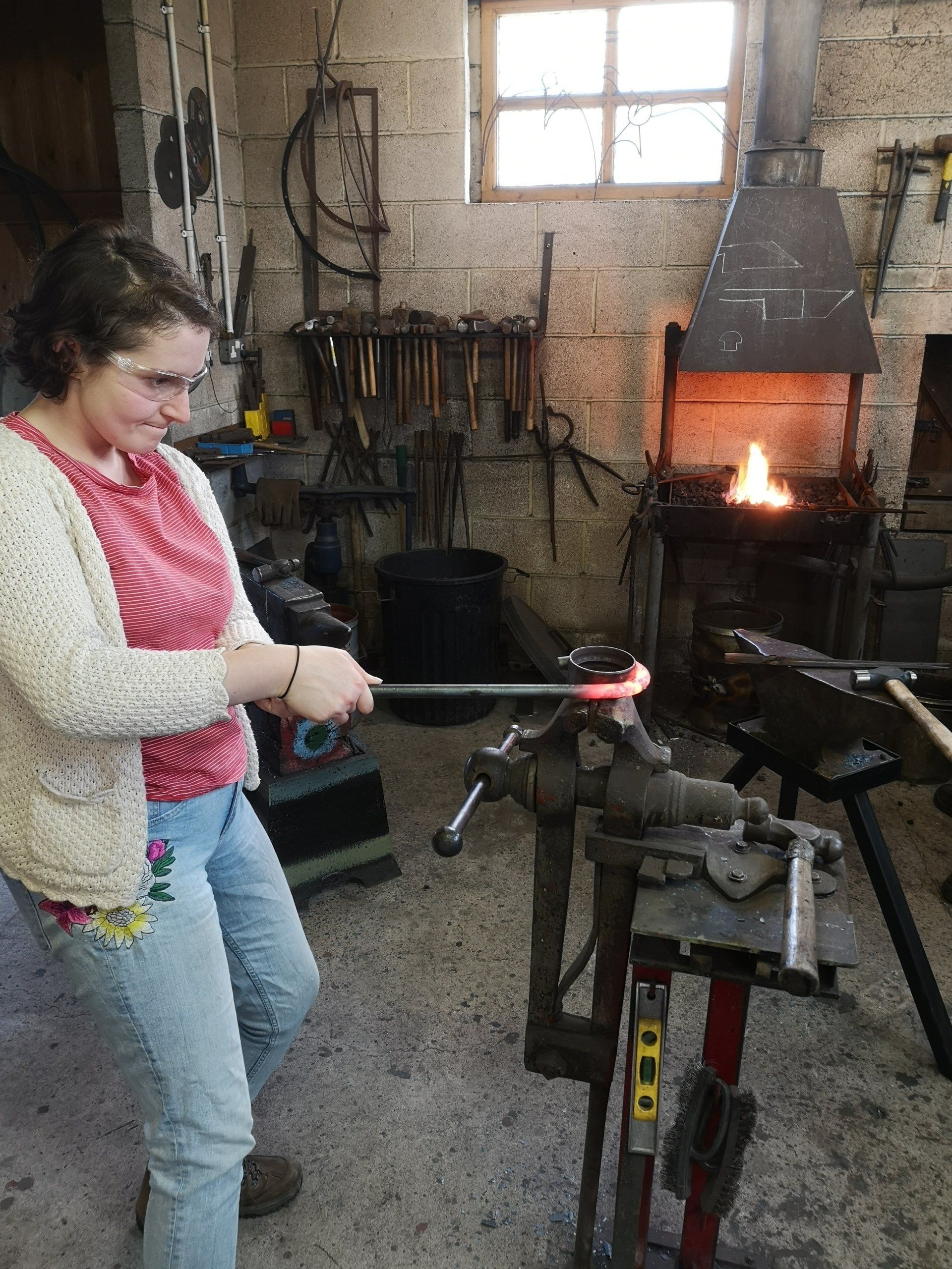 blacksmith student