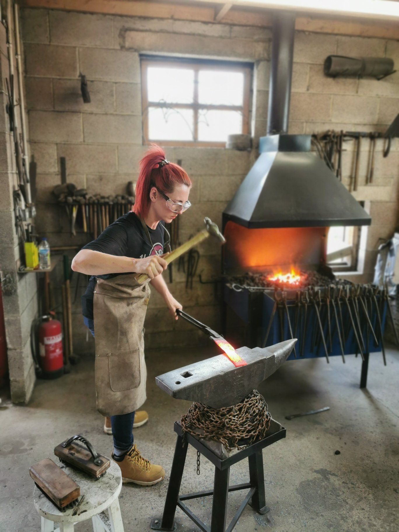 blacksmith student