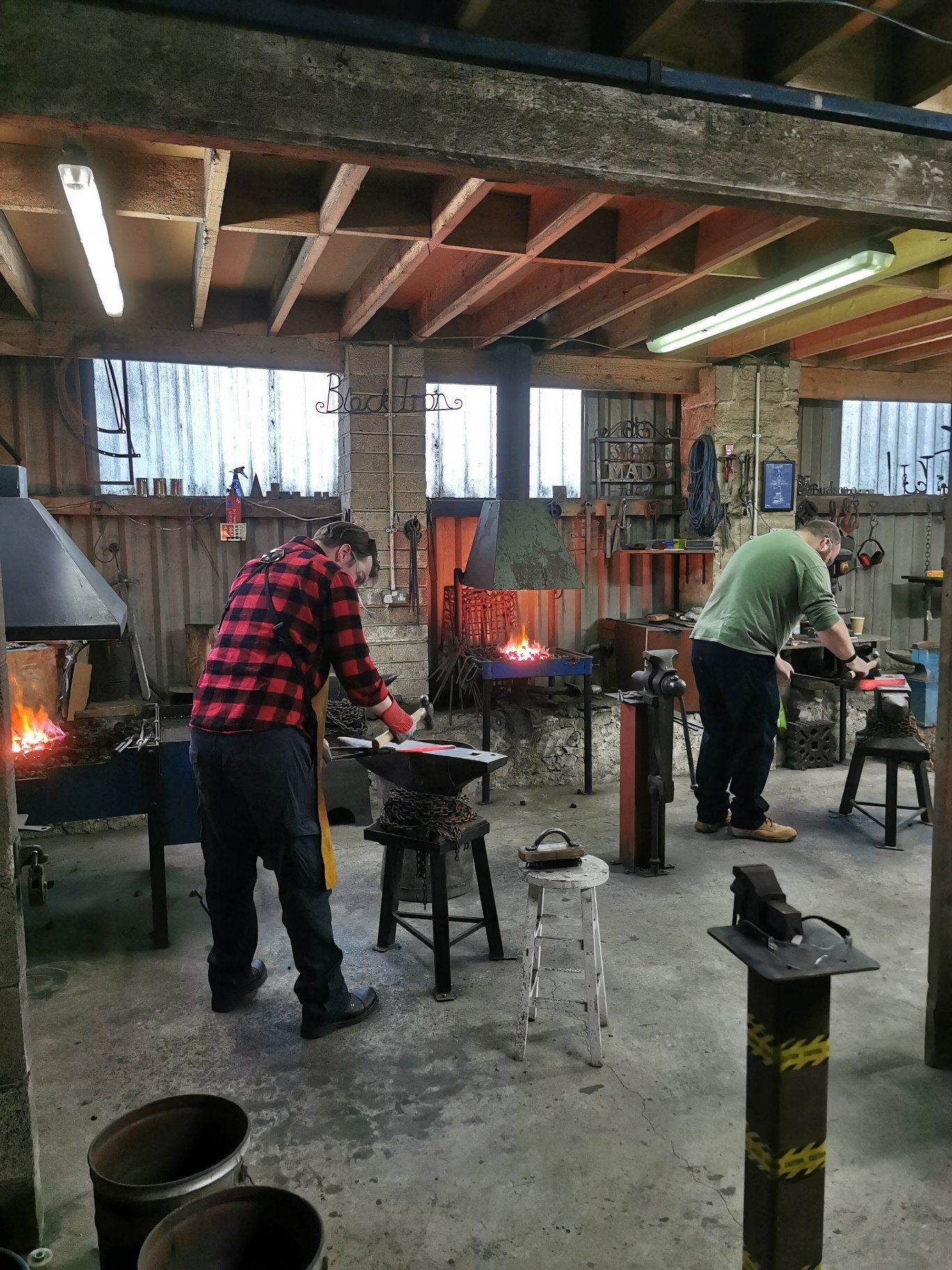 blacksmith students