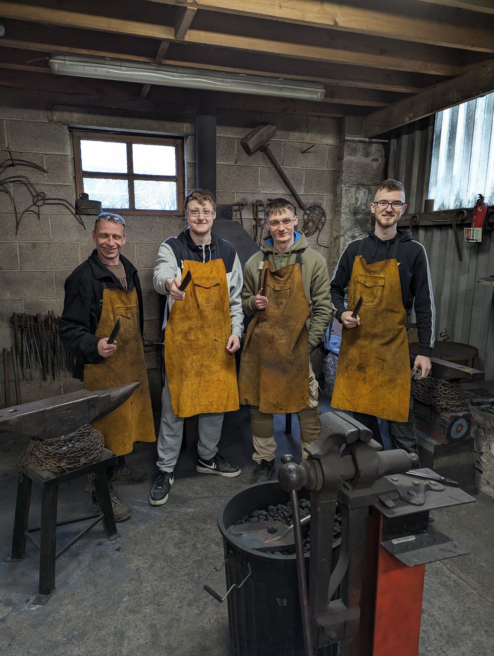 blacksmith students