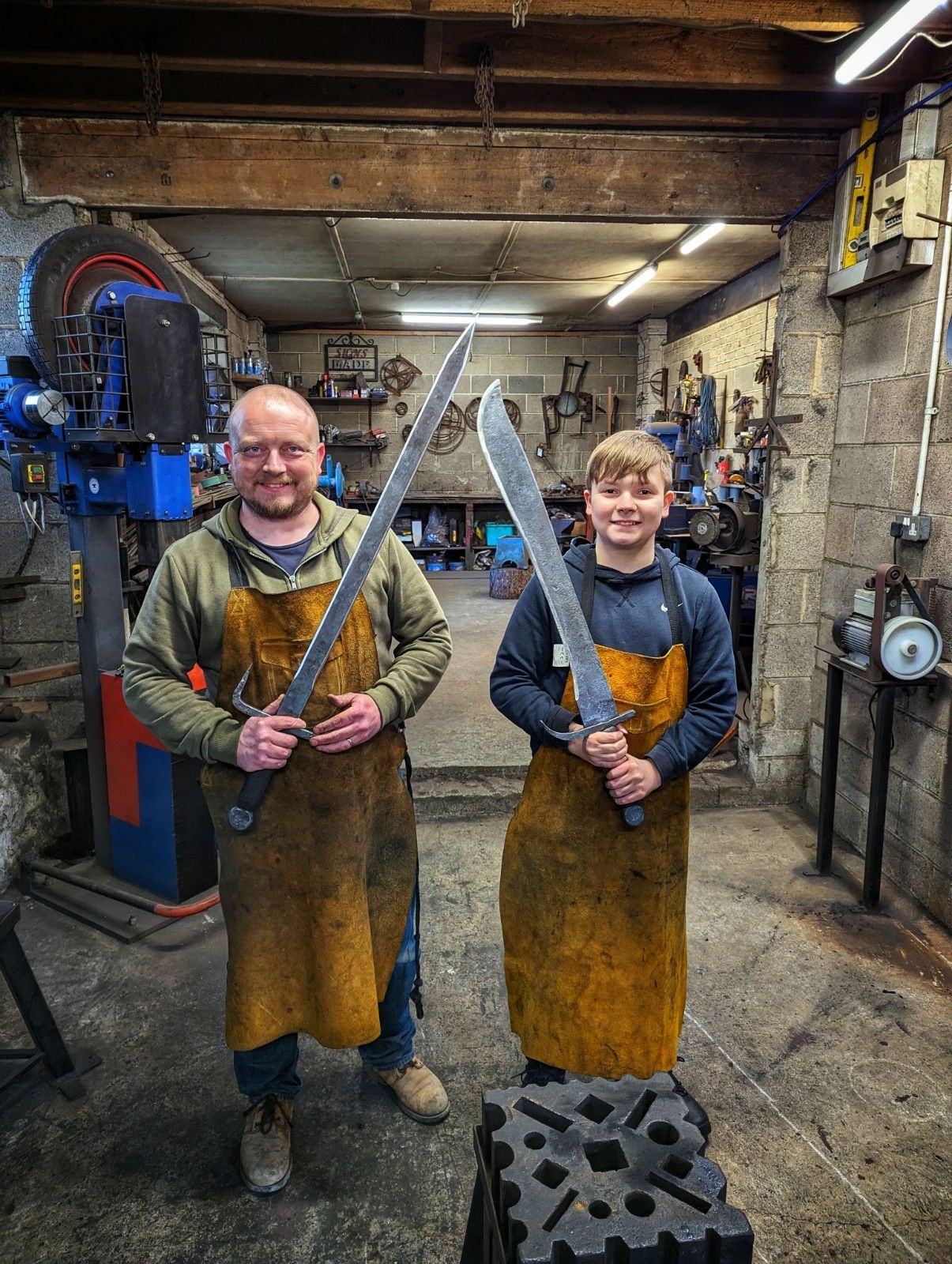 blacksmith students