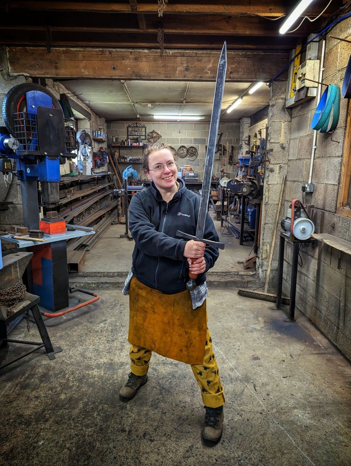 blacksmith student