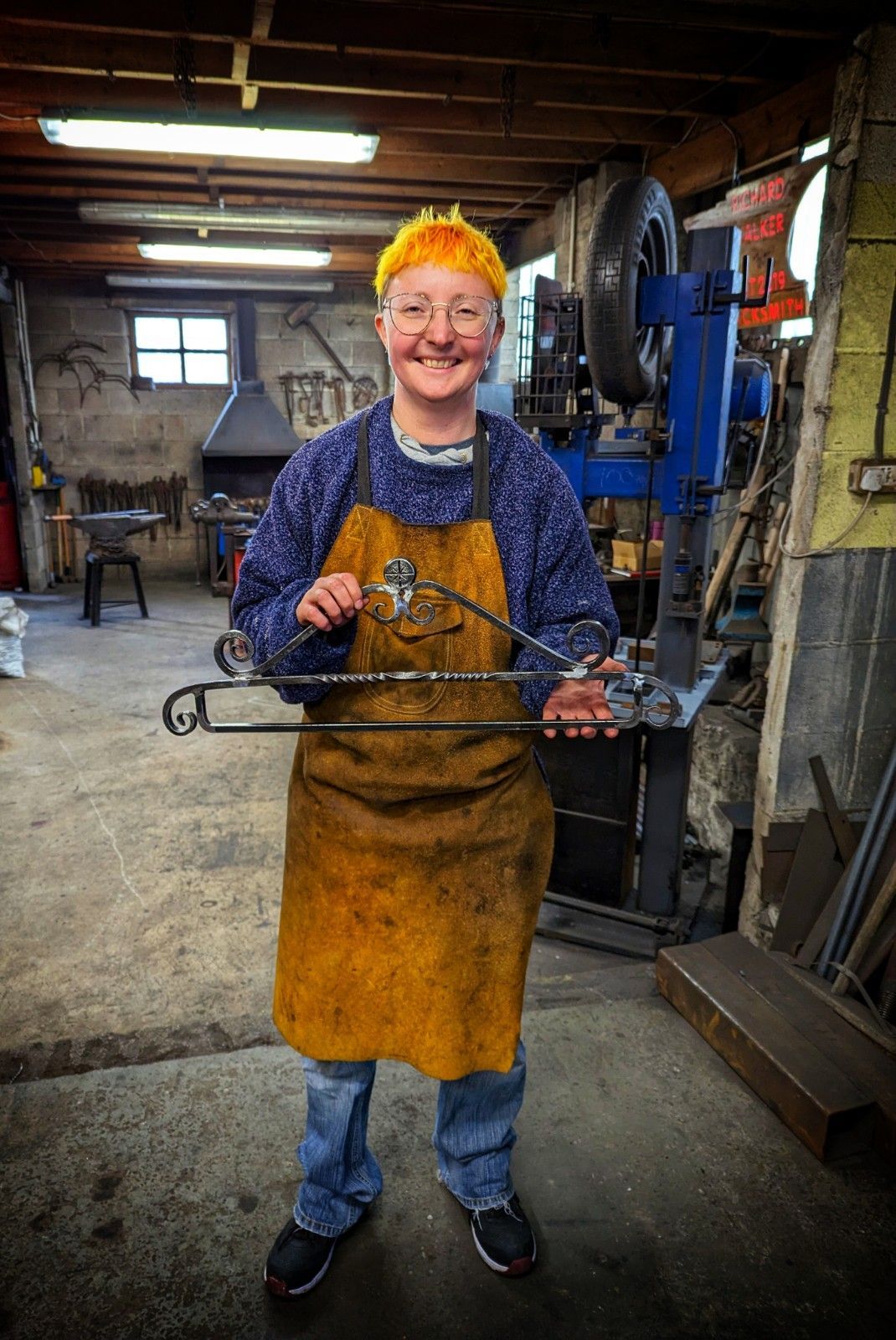 blacksmith student