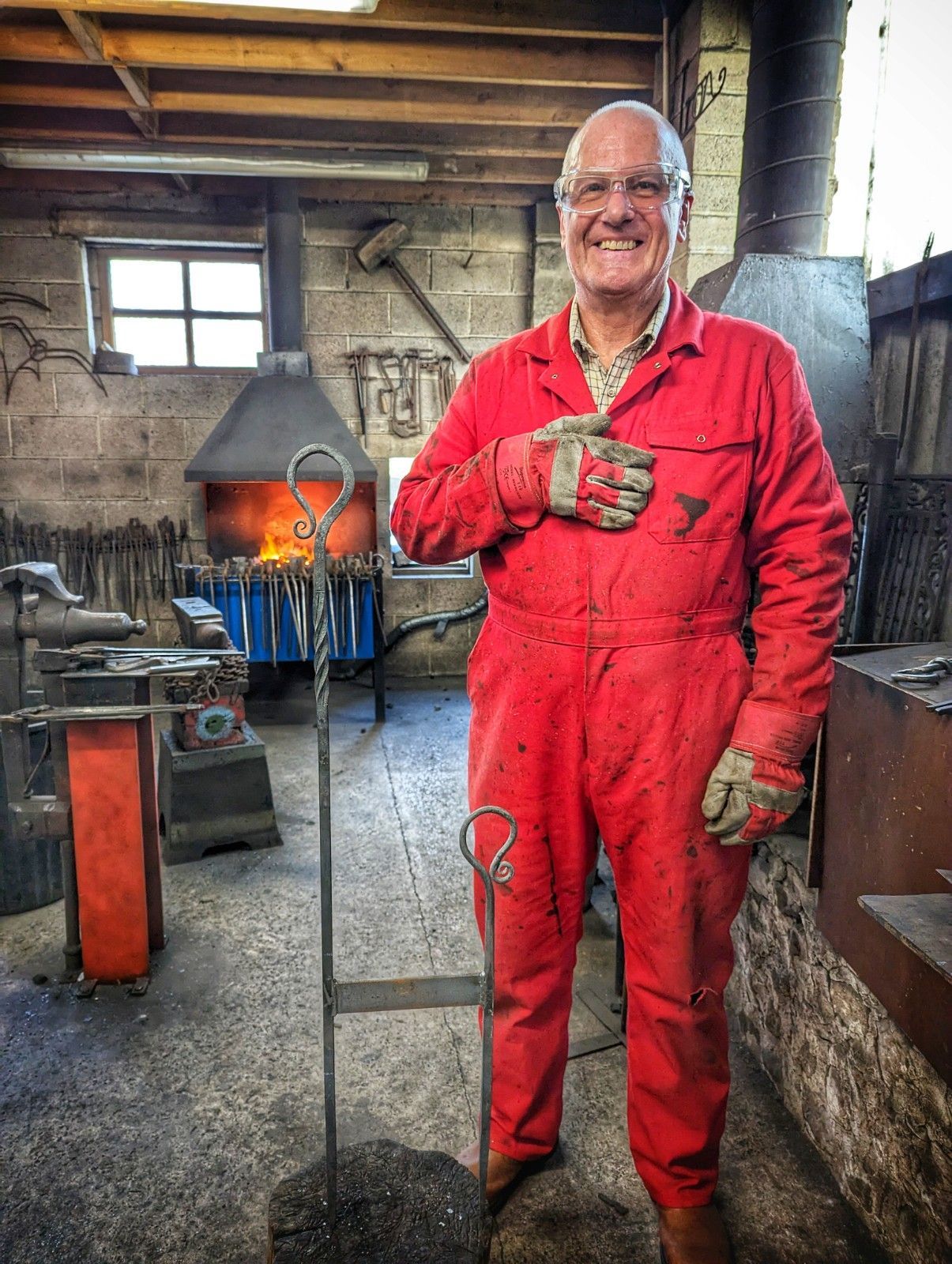 blacksmith student
