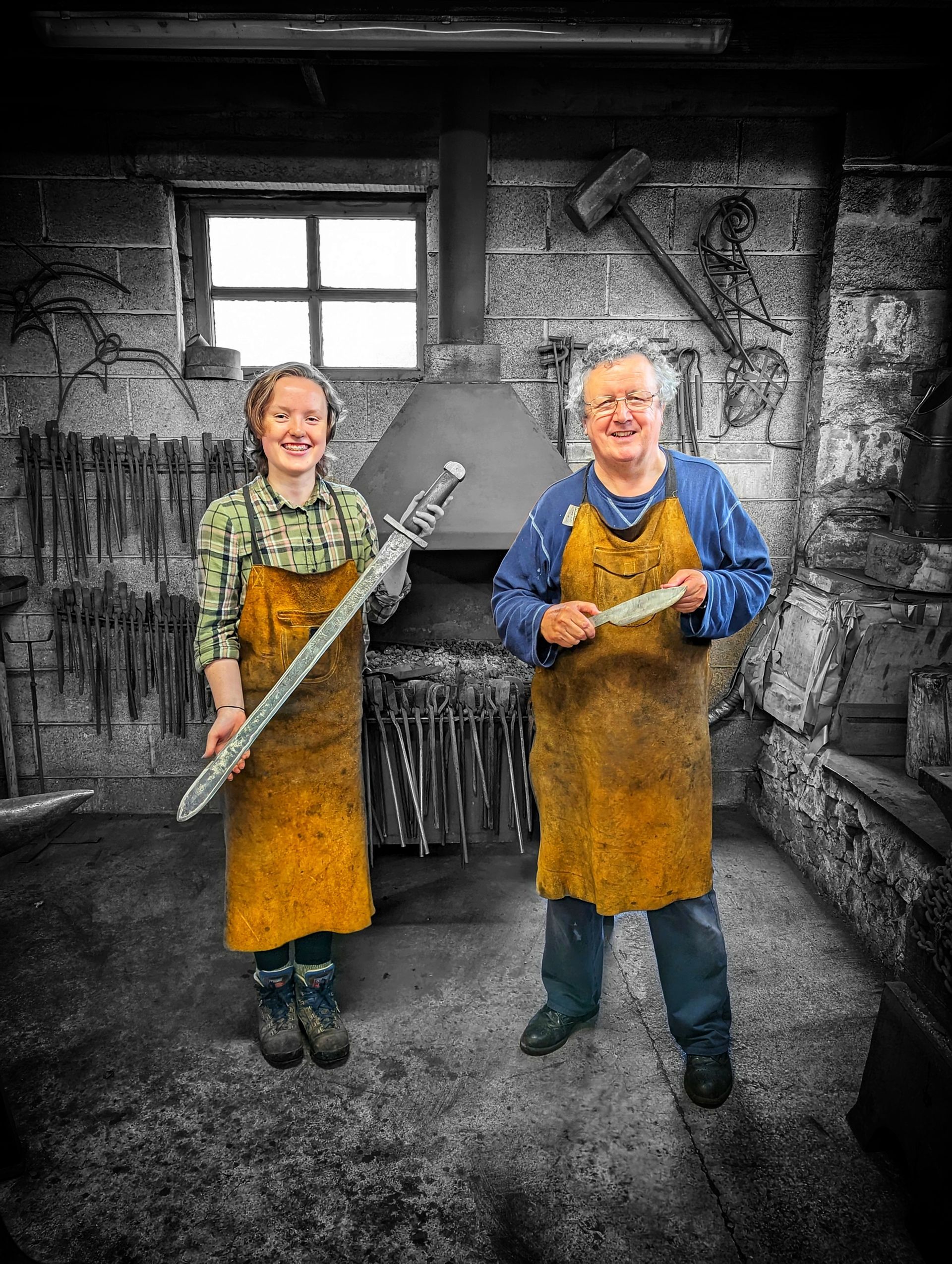 blacksmith students