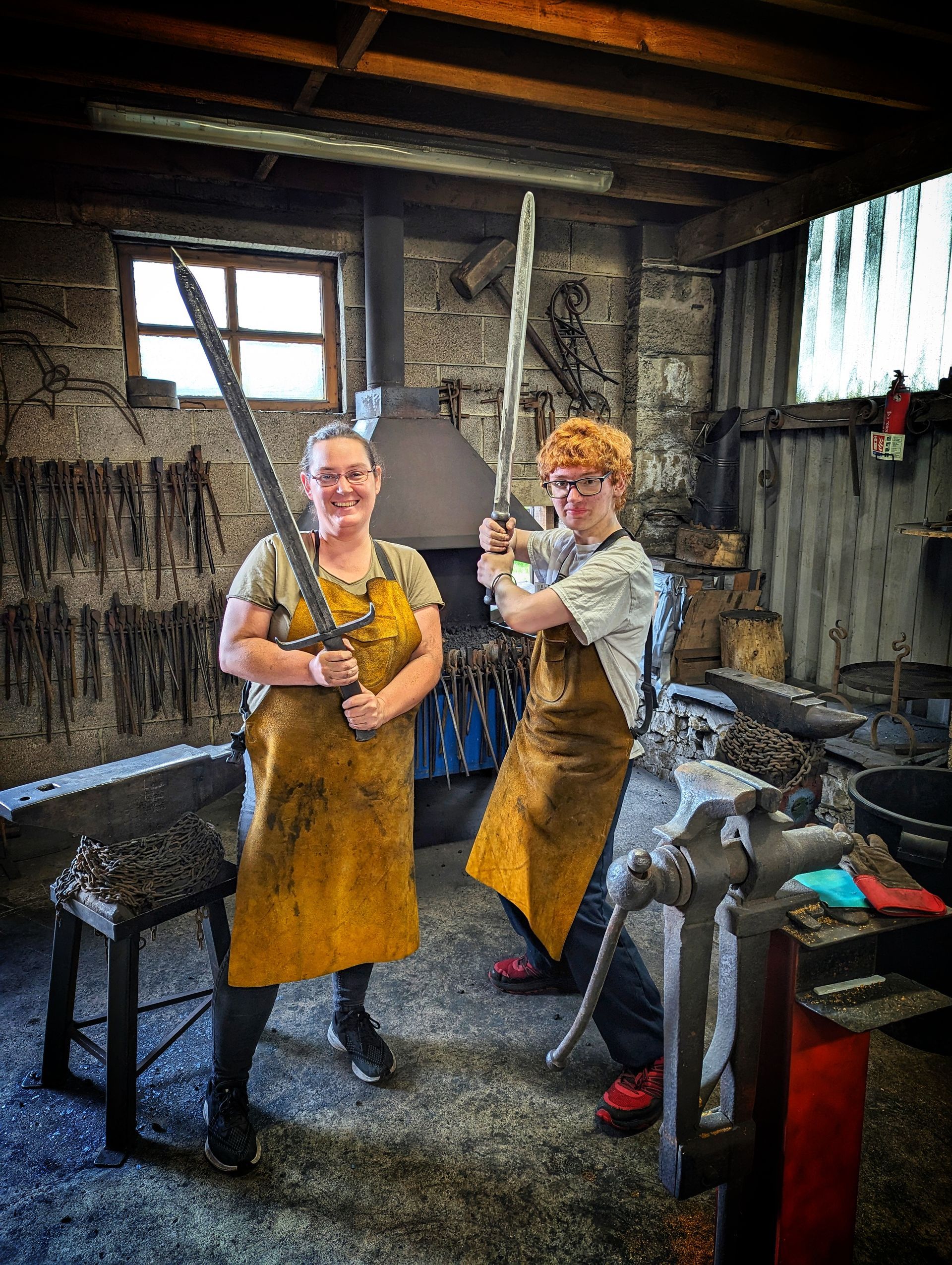 blacksmith students