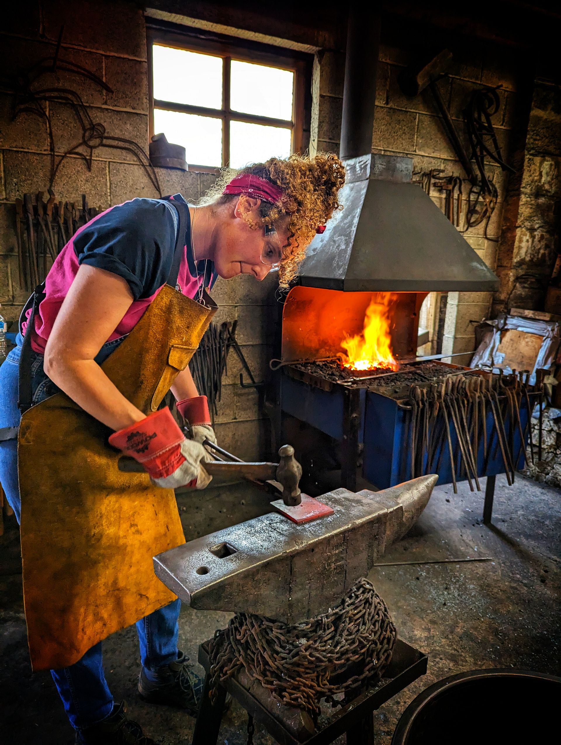 blacksmith student