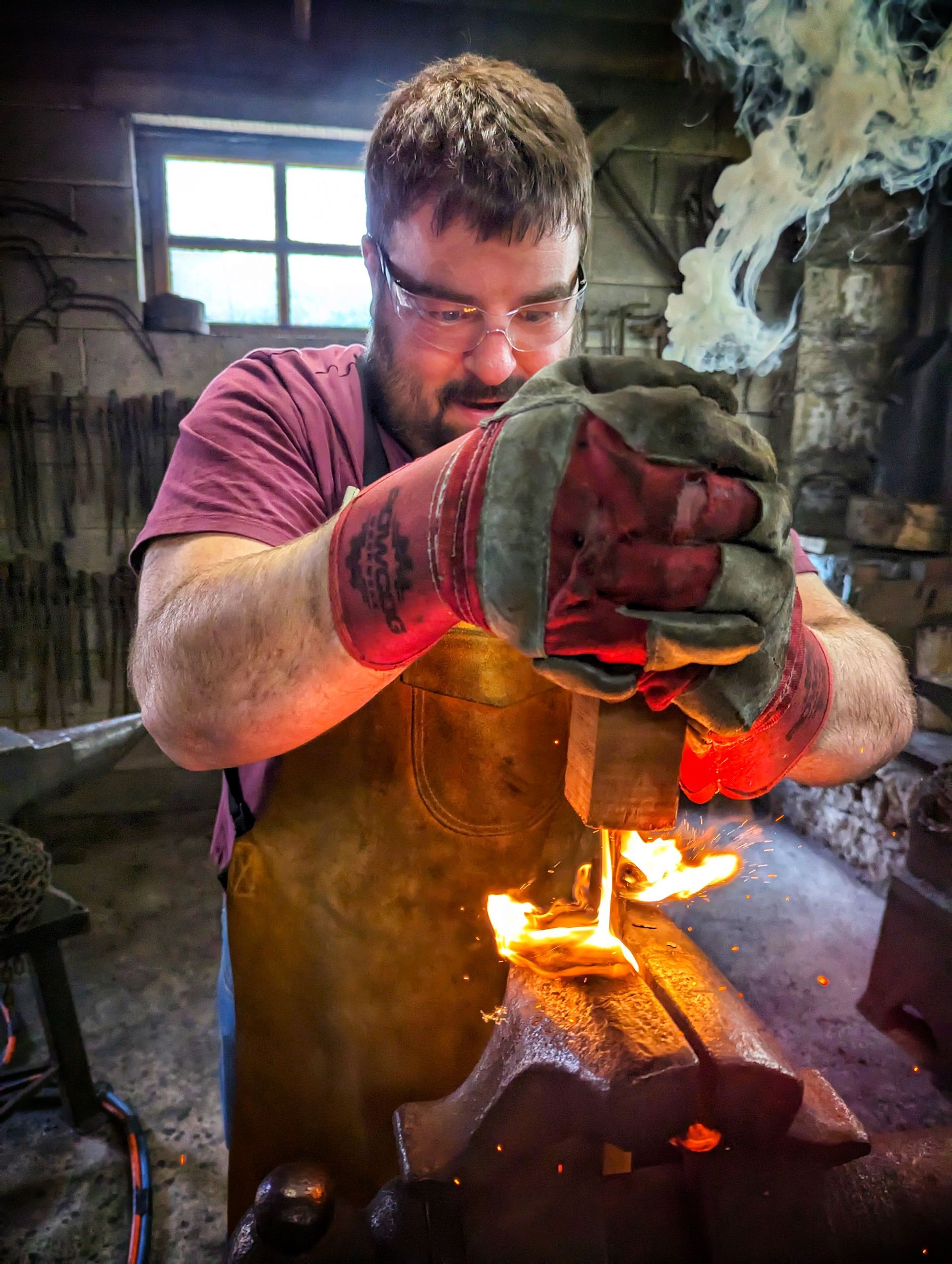 blacksmith student