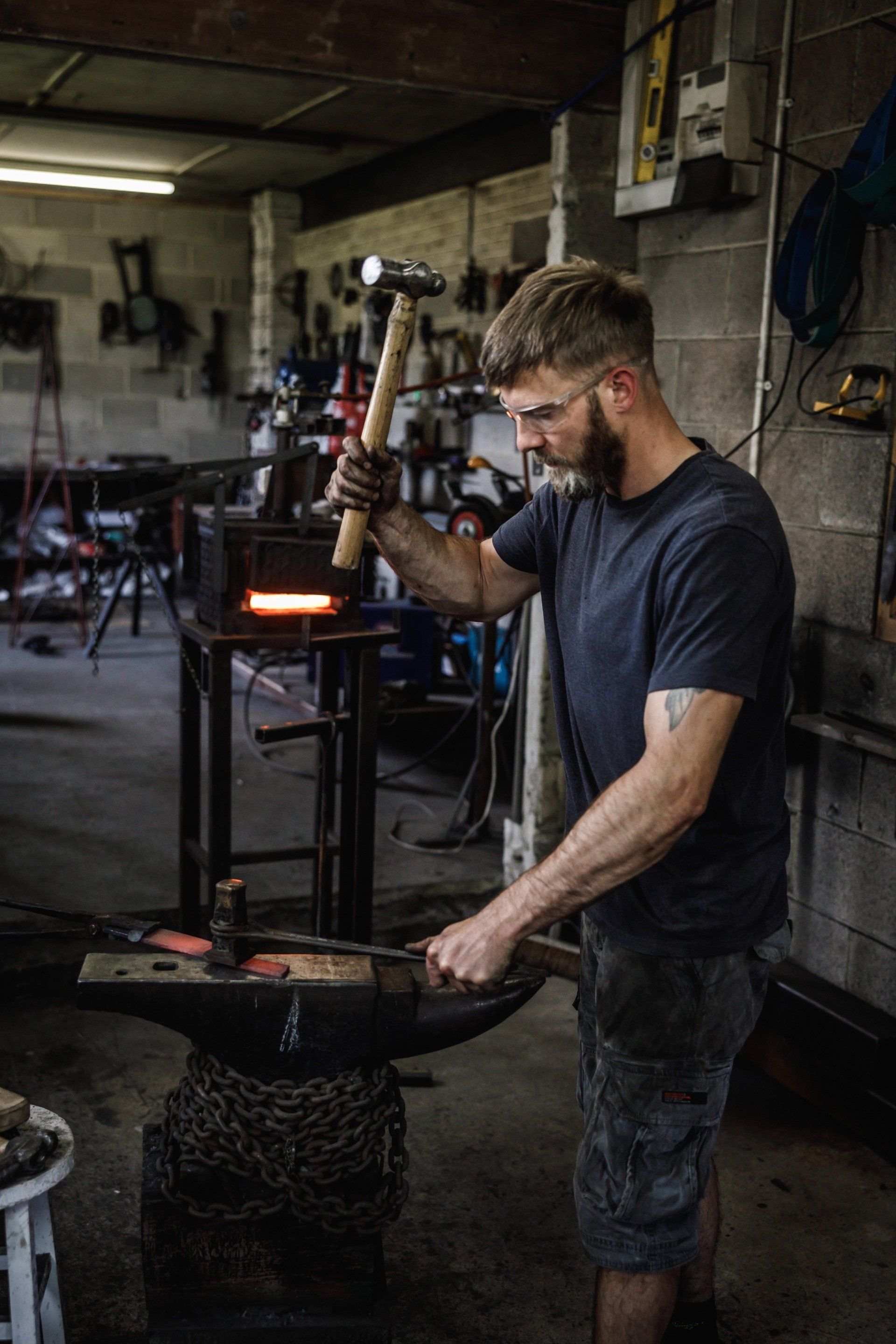 blacksmiths at work