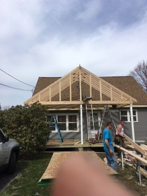 Siding and Roofing Before Photo  — Clean Roof Gutter in Sharpsville, PA