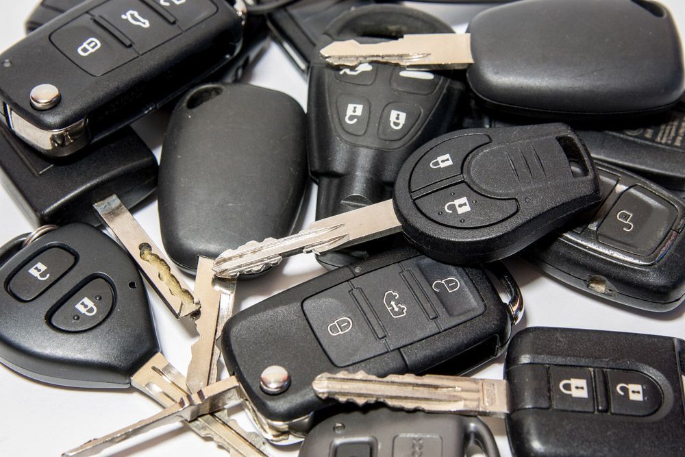 Car key with remote control — Locksmith in Varsity Lakes, QLD