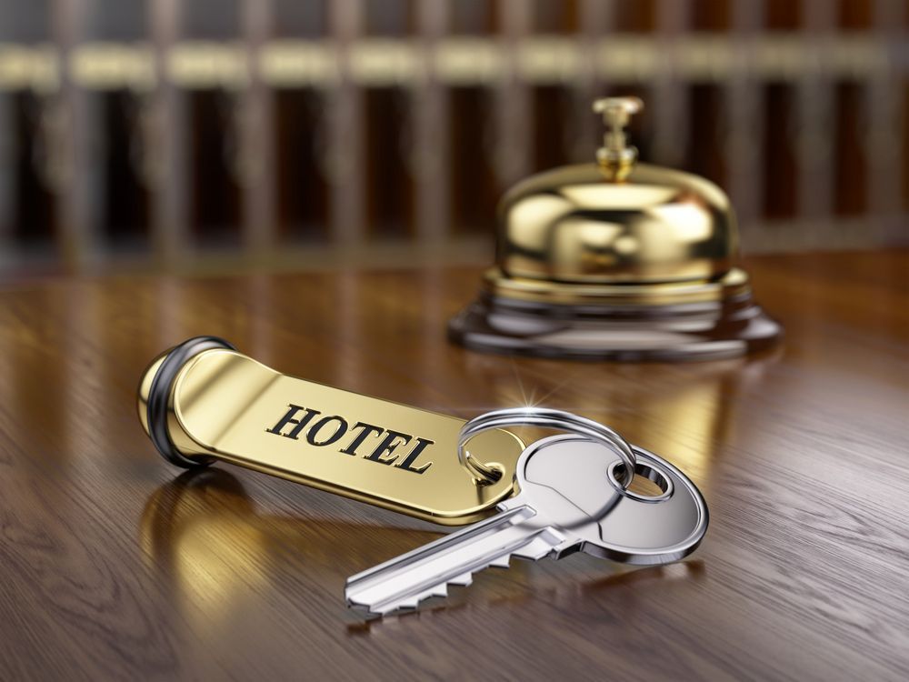 Hotel key and bell — Locksmith in Merrimac, QLD
