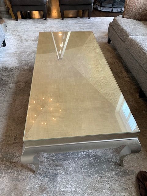 Modern Glass Table - Tulsa, OK – Tulsa Glass & Metal, Inc.
